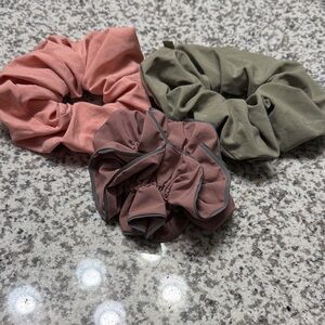 Bundle of lululemon scrunchies nwot